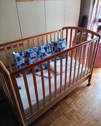 Lettino bimbi MIBB in legno chiaro