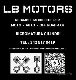 RICAMBI MOTOCROSS ENDURO CROSS SCOOTER PISTA