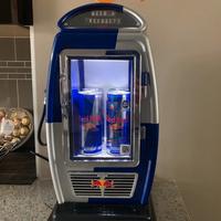 Frigorifero Red Bull pompa di benzina nuovo