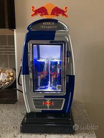 Frigorifero Red Bull pompa di benzina nuovo