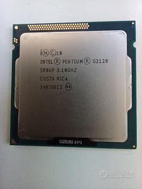 CPU Processore Intel Pentium G2120 3,10GHz LGA1155