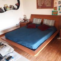 CAMERA DA LETTO MATRIMONIALE IN CILIEGIO