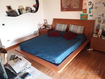 CAMERA DA LETTO MATRIMONIALE IN CILIEGIO
