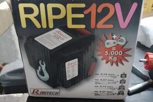 argano 12v con telecomando 