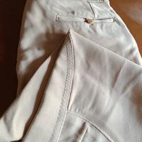 pantaloni equitazione beige 
