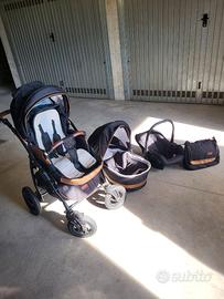Passeggino Trio Verdi Babies Optima completo (navi