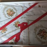 Tovaglia Tonda vintage con tovaglioli Zucchi