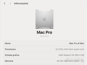 Mac Pro 5.1 Quad Core 3,2 GHz SSD 1TERA