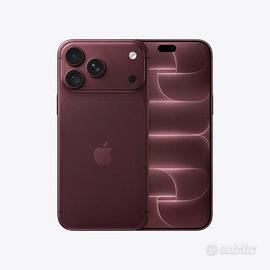 iPhone 18 Pro Max Display da 6,9" 2tb col.borgogna