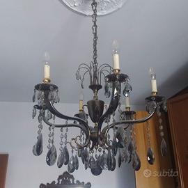 lampadario vintage anni '40