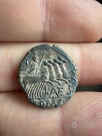 AR Denarius, L. Antestius Gragulus, 136 a.C