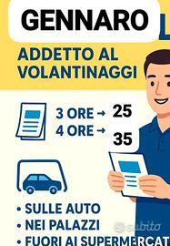 Genny adetto volantinaggio disp.imm