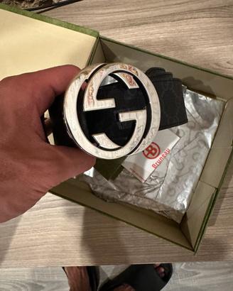 Cintura gucci uomo
