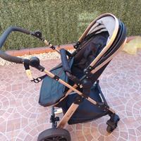 passeggino pixini doppio lato e navicella