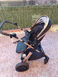 passeggino pixini doppio lato e navicella