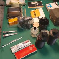 Materiale fotografico per camera oscura