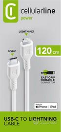 Cellularline Power cable 120 cm USB-C to lighting