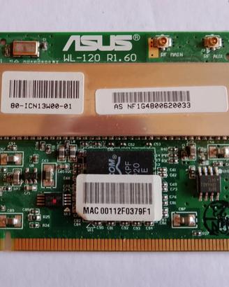 Scheda Wi-Fi Interna Laptop Vintage ASUS WL-120