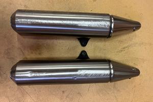 Terminali scarico Honda hornet 900 2002