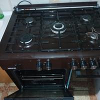 Cucina Gas Nikei + Cappa di Aspirazione Faber