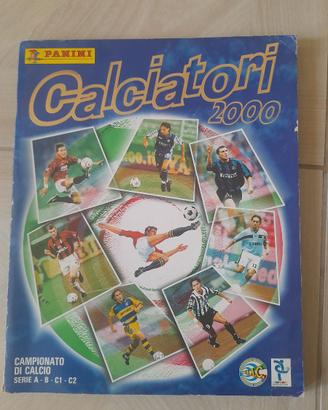 Album  Calciatori Panini 2000 con 500 figurine