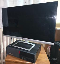 Postazione Completa Lenovo i5+Monitor Hp 27
