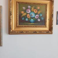 Divano usato e quadro