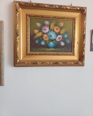 Divano usato e quadro