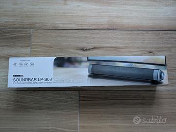 Soundbar LP-S08  3D wireless mini speaker