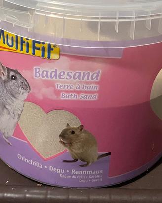 Sabbia cincilla/ criceti