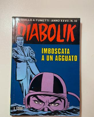 Diabolik XXVII N.10-“Imboscata a un agguato"1988