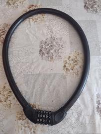 Gancio antifurto bici con combinazione  numerica 