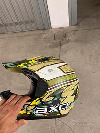 Casco cross axo maxx design