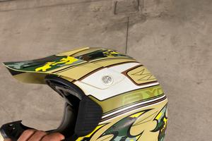 Casco cross axo maxx design