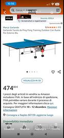 Ping pong da esterno Garlando