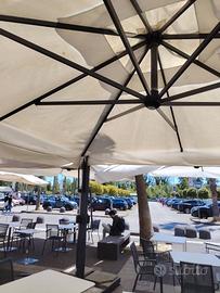 Gazebo  professionali da esterno con teloni 