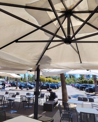 Gazebo  professionali da esterno con teloni 