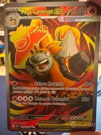 Carta pokemon 156/132 Mega camerupt EX