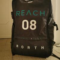 Sacca Kitesurf North Reach + kite North Rebel 10