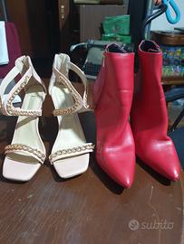 Lotto 2 Paia Scarpe Primadonna Sandali e Stivali