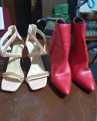 Lotto 2 Paia Scarpe Primadonna Sandali e Stivali