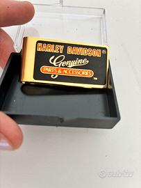 Fermasoldi vintage Harley Davidson “Genuine Parts”