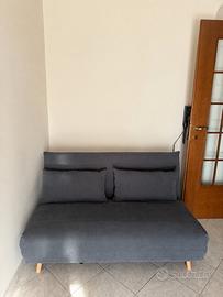 Divano letto Nio nuovo 2 posti + materasso extra