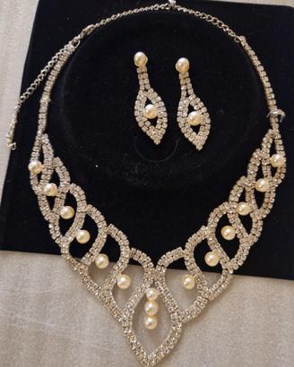 parure con perle 