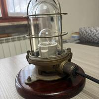 Lampada da tavolo stile navale