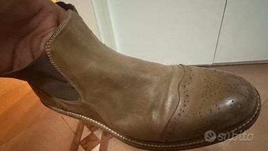 Stovaletti estivi cuoio n.42