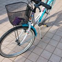 BICICLETTA CITY VENERE 24'' ACCIAIO
