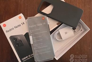 xiaomi note 14 256gb dual SIM batteria5500