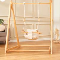 Altalena in legno pieghevole 