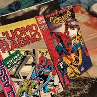 Fumetti spiderman e Alan ford